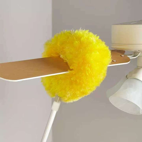 Multi-purpose Fan Duster, Long Stick Washable Ceiling Soft Duster Brush