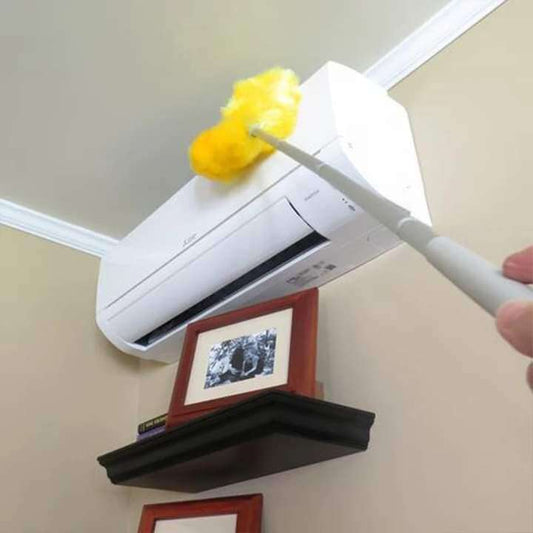 Multi-purpose Fan Duster, Long Stick Washable Ceiling Soft Duster Brush