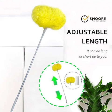 Multi-purpose Fan Duster, Long Stick Washable Ceiling Soft Duster Brush