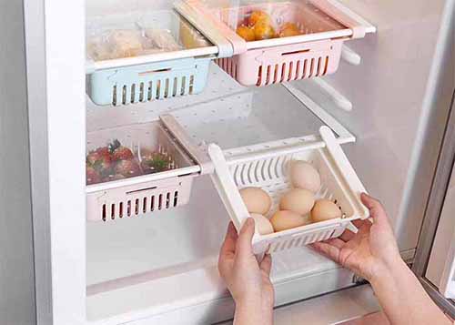 Expandable Fridge Storage Basket