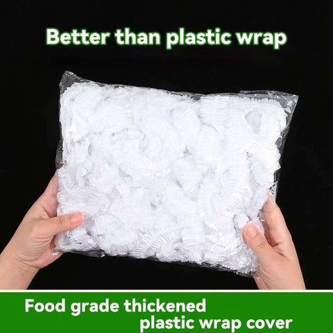 Disposable Plastic Wrap (100 Pcs)