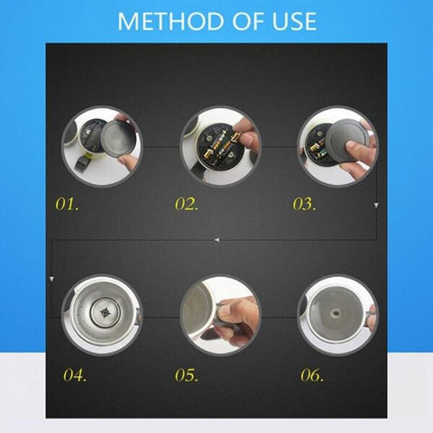 Electronic Self Stirring Travel Mug
