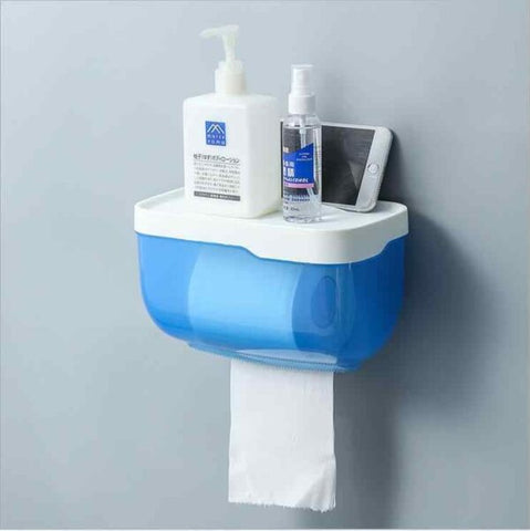 Tissue Roll Holder Adhesive Wall Mounted