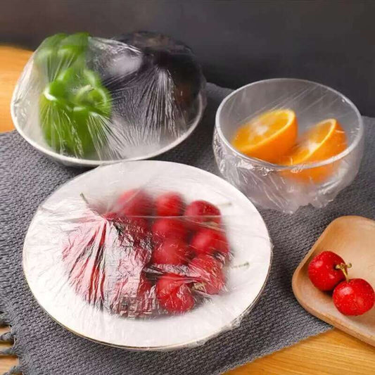 Disposable Plastic Wrap (100 Pcs)